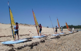  Windsurf-Kurs im Sand 
